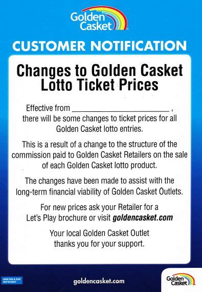 tatts golden casket|Lottery Cards .